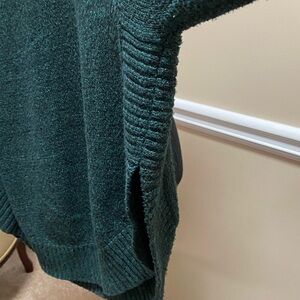 AGB Teal Cowl Neck Sweater